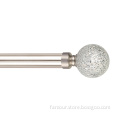 Mosaic ball finial Curtain Rod